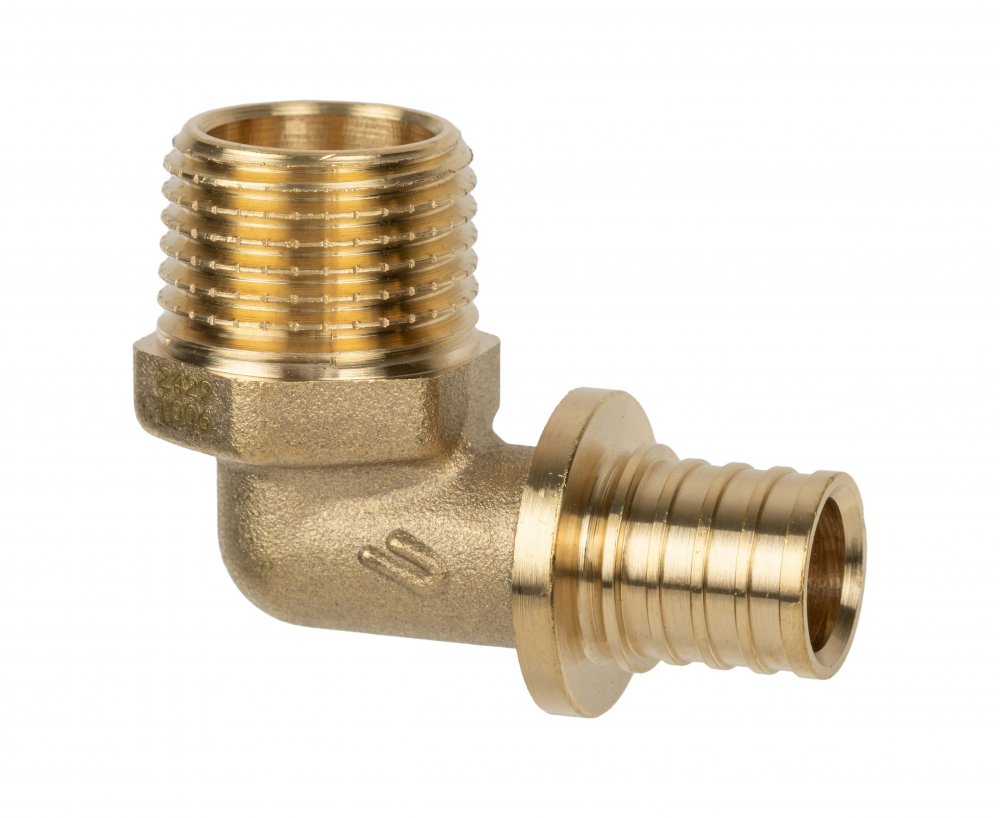 Usystems угольник аксиальный с наружной резьбой 16-R1/2"НР