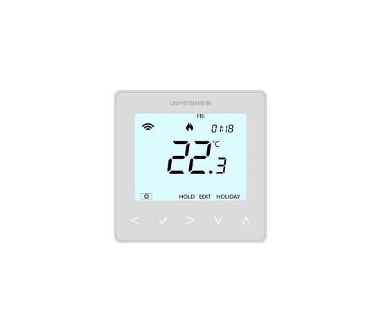 USYSTEMS термостат цифровой TW-9 белый
