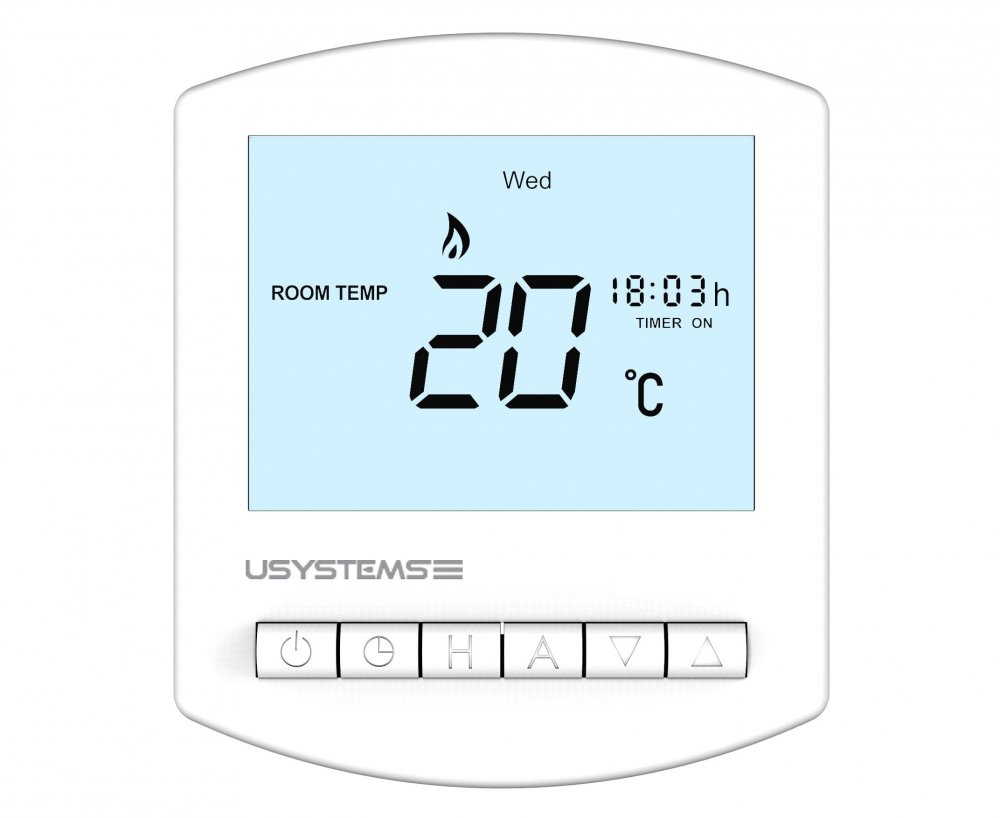 USYSTEMS цифровой термостат TW-6 230В с датчиком пола